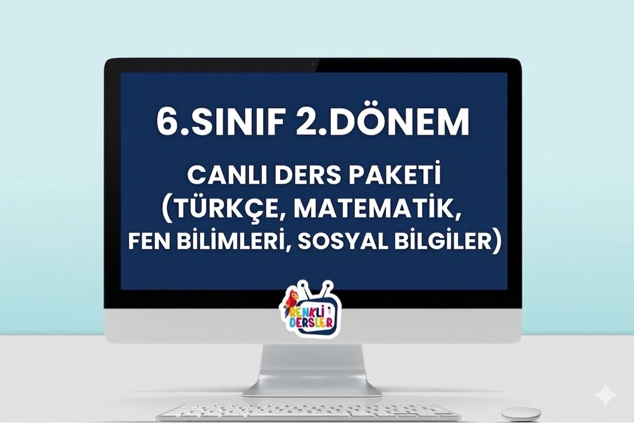 6. Sınıf Premium Canlı Ders Paketi