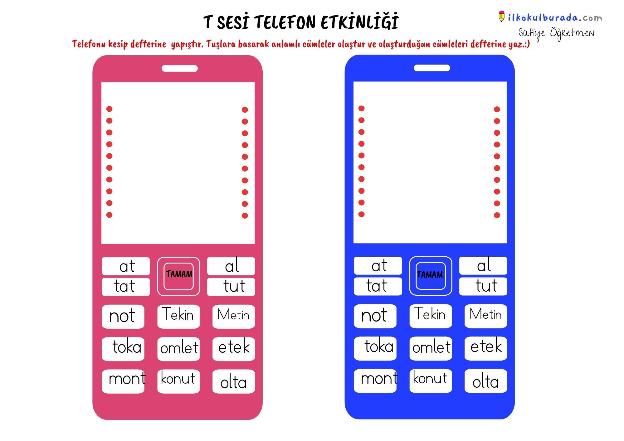 T Sesi Telefon Etkinliği- T Sesi Etkinlikleri Telefonlar