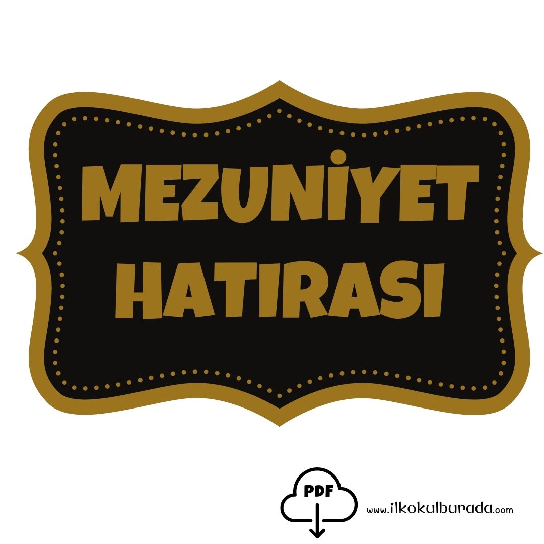Mezuniyet Konuşma Balonları-El Pankartları (Renkli)