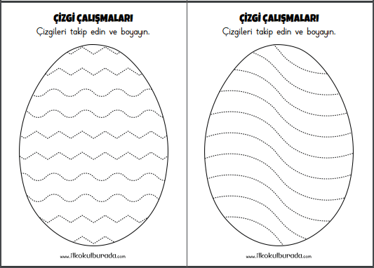 1. Sınıf Çizgi Çalışmaları