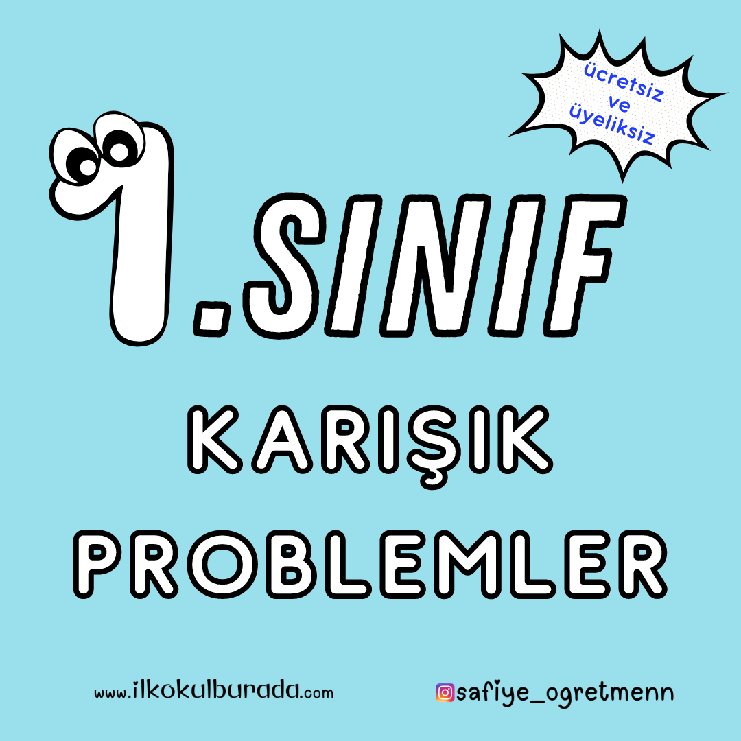 1. Sınıf Karışık Problemler