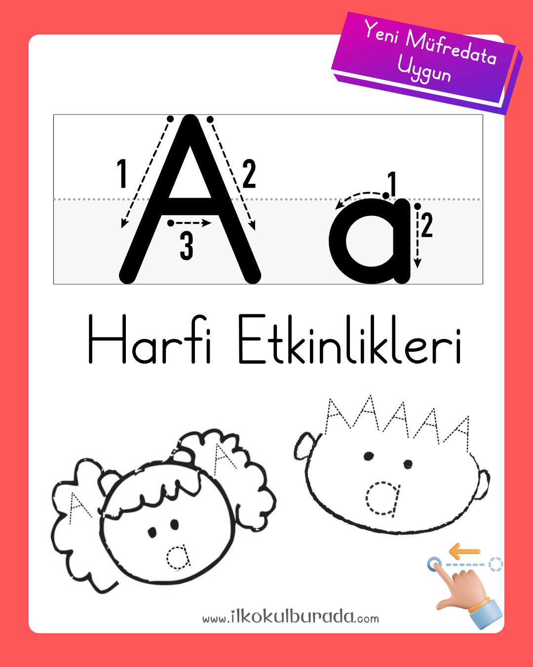 1. Sınıf - A a Sesi Etkinlikleri (Yeni Müfredat)