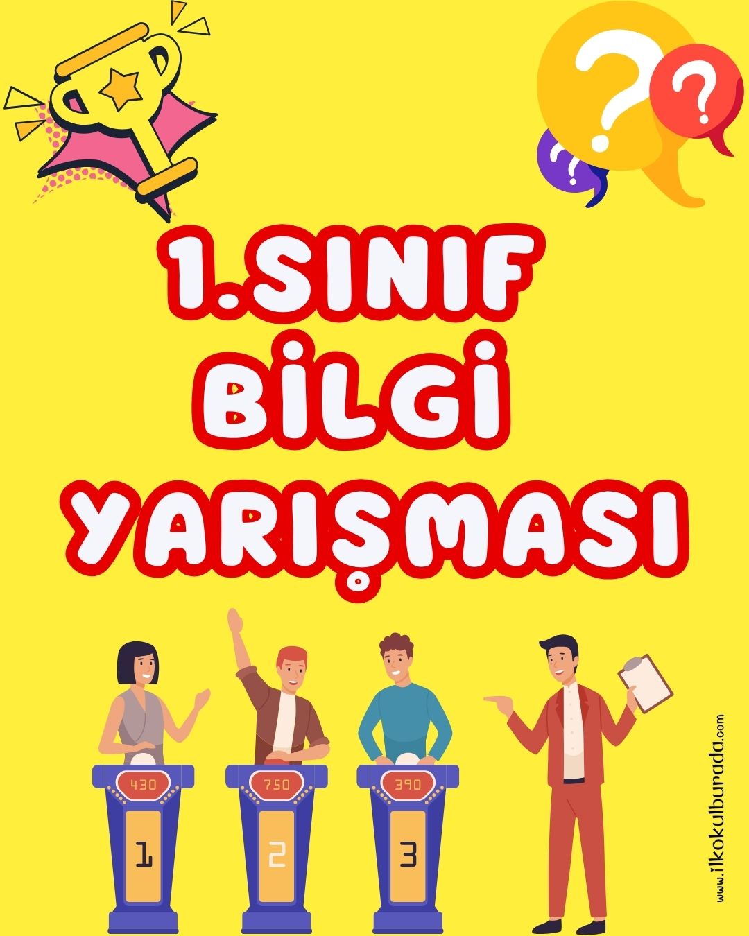 1. Sınıf Bilgi Yarışması - Dönem Sonu Faaliyet Haftası Etkinlikleri